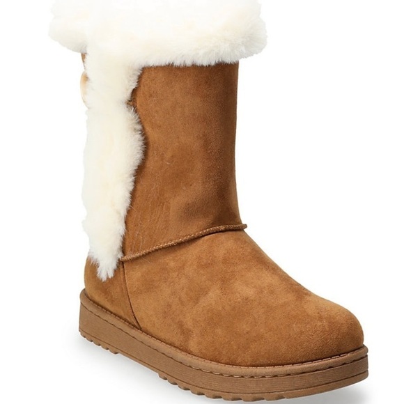 🌟NWT🌟Sonoma fur boots - Picture 1 of 9